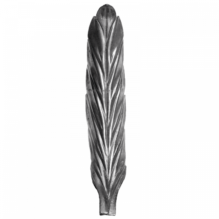 Dekoratīvā lapiņa 2 mm H235 x L50 mm