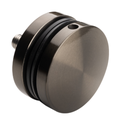 Glass clamp M10, D50mm AISI 304, dark chrome (8-17.52mm)