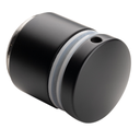 Glass clamp M10, D50mm, AISI 304, black (8-21.52mm)
