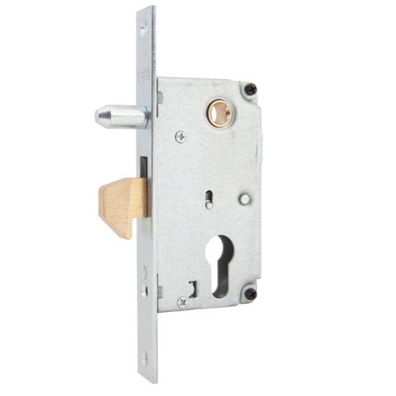 Lock with hook, for sliding gates 188x55mm/72mm