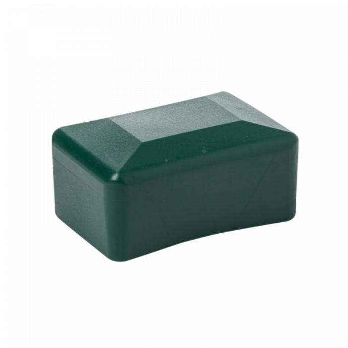 Plastic cover 60x40mm (green)