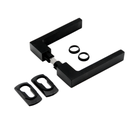 Door handle 115x120mm (black)