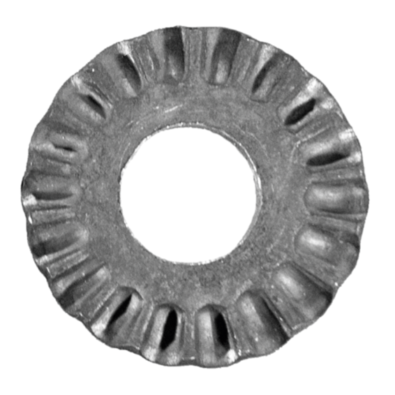 Nosegplāksne D52x3mm