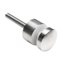Glass clamp D40 M10x100mm, AISI 304 Satin (4-21.52mm)