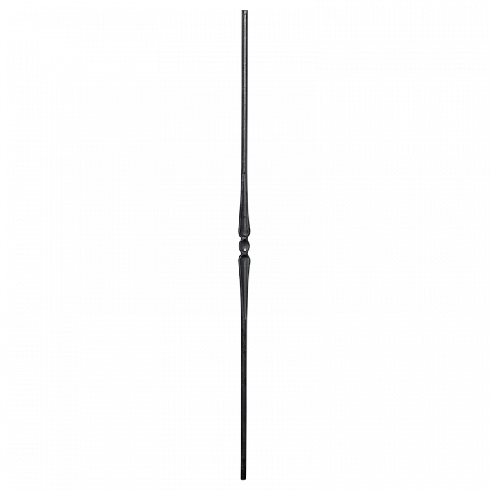 Forged steel baluster D12 mm H950 x L24 mm
