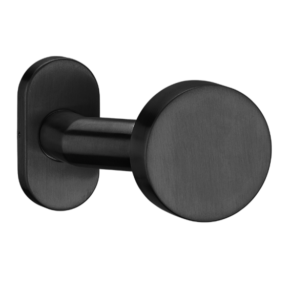  Rokturis, nerūsejošais tērauds, krāsots melns, nekustīgs