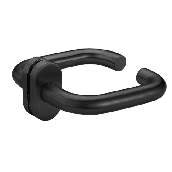 Nerūsējošā tērauda rokturis H60xL175mm, melns