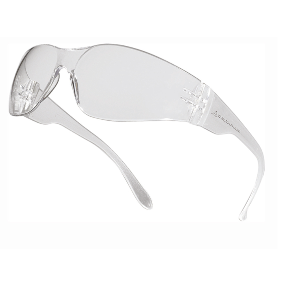 Safety glasses (polycarbonate, clear, UV400, Anti-Scratch)