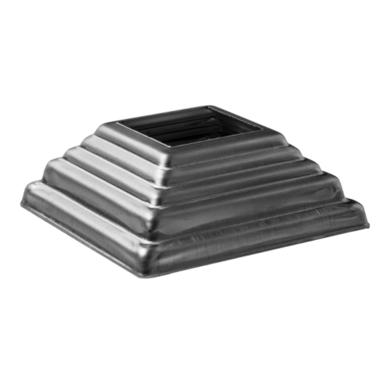 Nosegplāksne 40x40mm, H30mm L90xL90mm