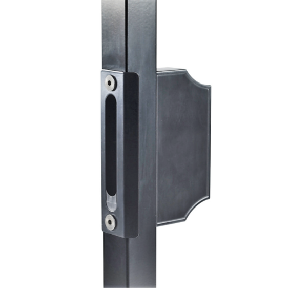 Wicket hook for ornamental lock Locinox RAL 9005