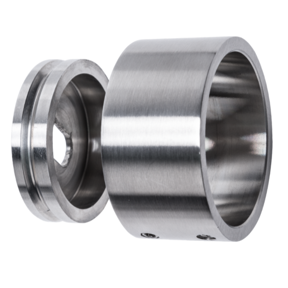 Mufte pie sienas 48,3mm D56xH25mm AISI 304