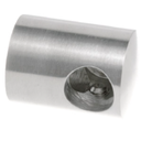 Šķērstieņa turētājs slēgtais (labais) d12mm D22 H20, AISI 304