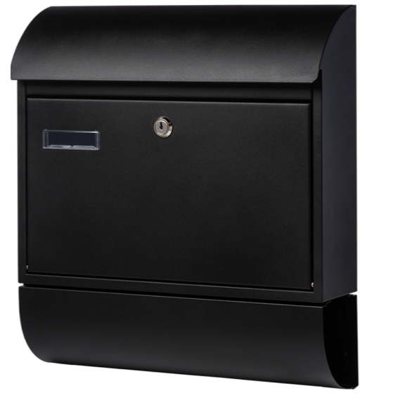Mailbox 400x330x102mm, black