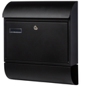 Mailbox 400x330x102mm, black