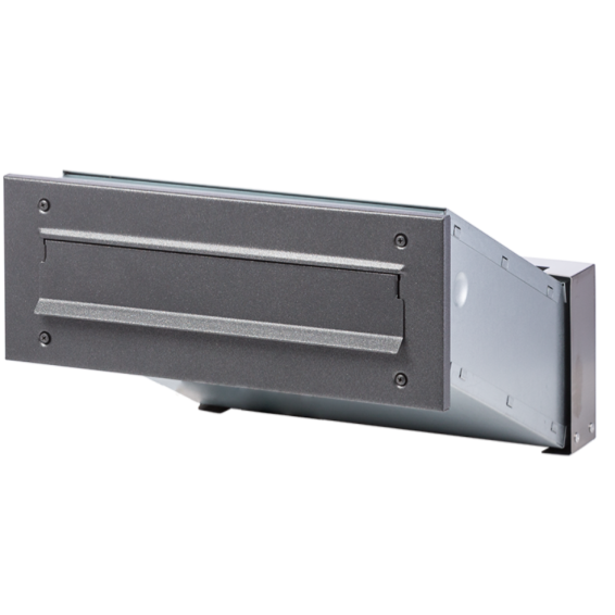 Multifunctional built-in mailbox,graphite