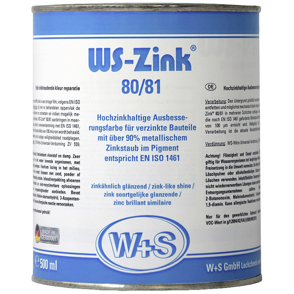 WS-Plast zinc 500ml