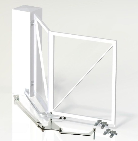 TWIN DRIVE Plus 3.0 foldable solution for 1 leaf, till 3m (up to  110°)
