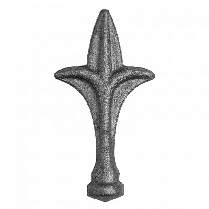 Forged steel arrowhead D26 mm H135 x L70 mm