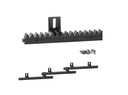 Polyamide rack (with steel core inside) L1000x20mm, three parted 40cm*3 (up to 800kg)
