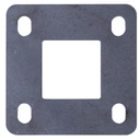 Стальной фланец 30x30x3mm/70x70mm