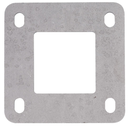 Tērauda flancis 80x80x5mm/160x160mm