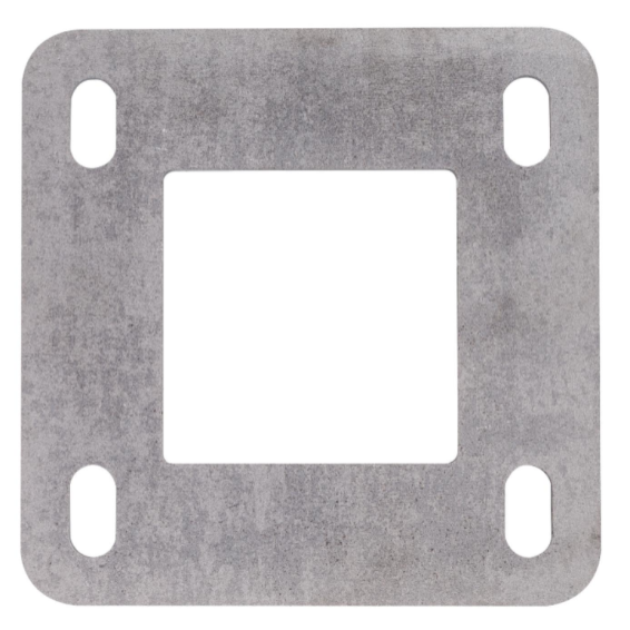 Tērauda flancis 100x100x5mm/200x200mm