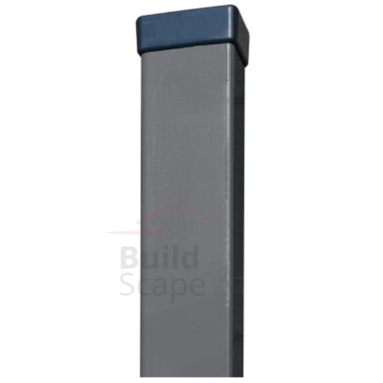 Metal post 60x40x1.2mm, RAL7016