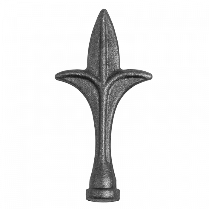 Forged steel arrowhead  D20 mm H110 x L60 mm