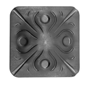 [K44.043] Nosegplāksne 4 mm H80 x L80 mm