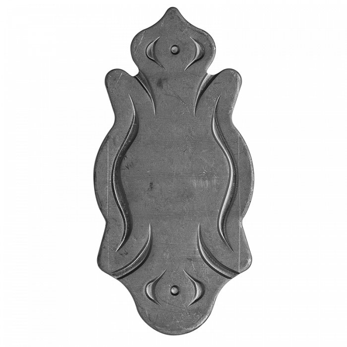 Nosegplāksne 4 mm H155 x L70 mm