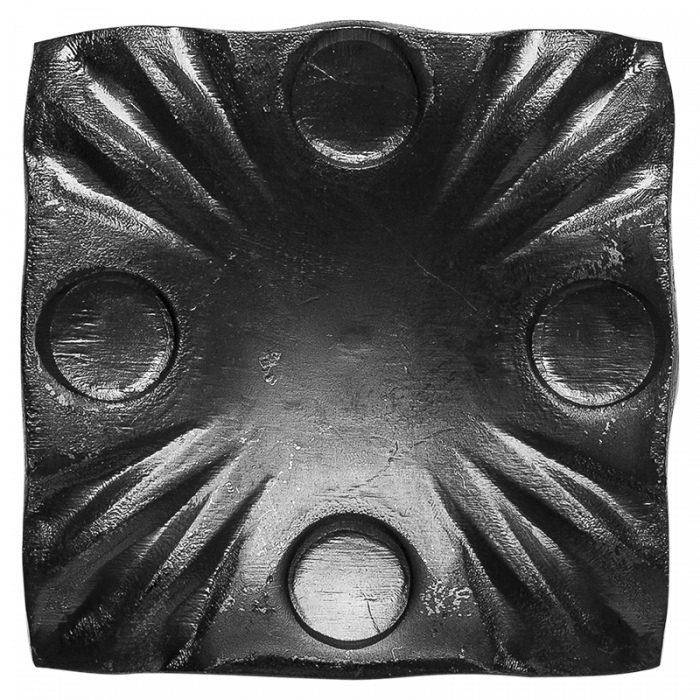 Nosegplāksne 4 mm H60 x L60 mm