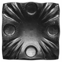 [K44.040] Nosegplāksne 4 mm H60 x L60 mm