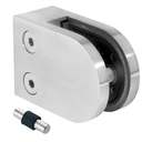 Cтеклодержатель 50x40x26mm AISI 304, шлифованный