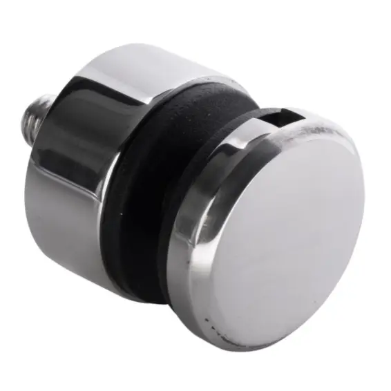  Punktveida stikla turētājs d30mm, M8, AISI304 pulēts (6-12mm) 