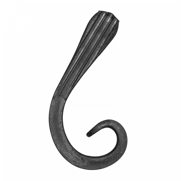 S formas Velmējums 12x12 mm H135 x L65 mm