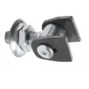 Adjustable hinge M18 with nut 