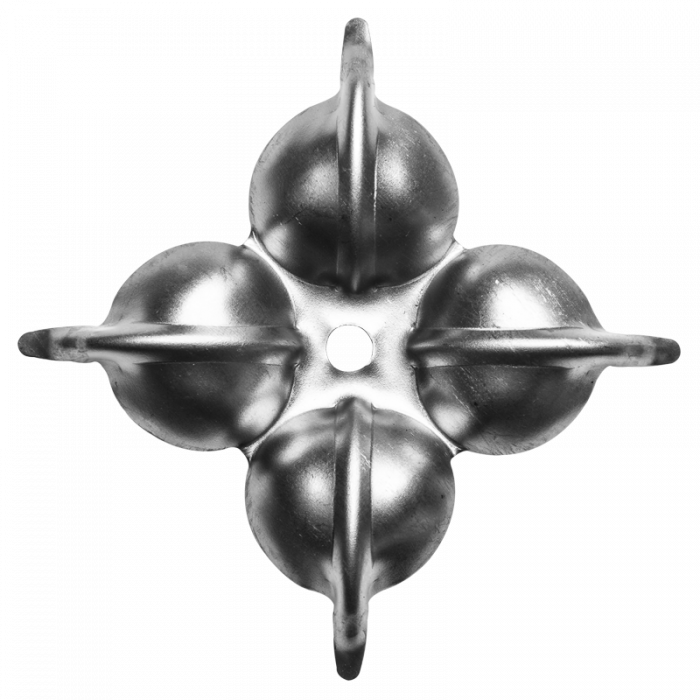 Decorative steel flower D7,5 x D115 mm 0,8 mm