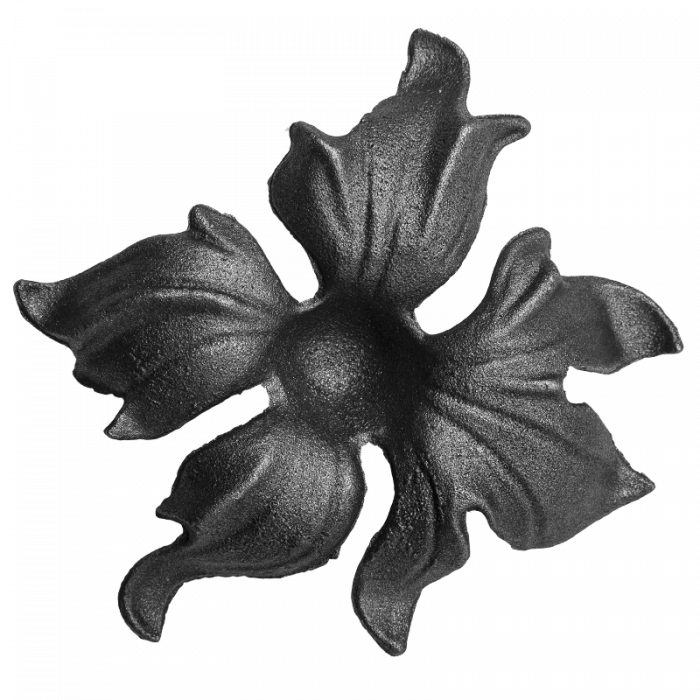 Decorative steel flower D150 x 4 mm