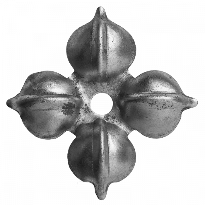 Decorative steel flower D8 x D70 mm 0,8 mm