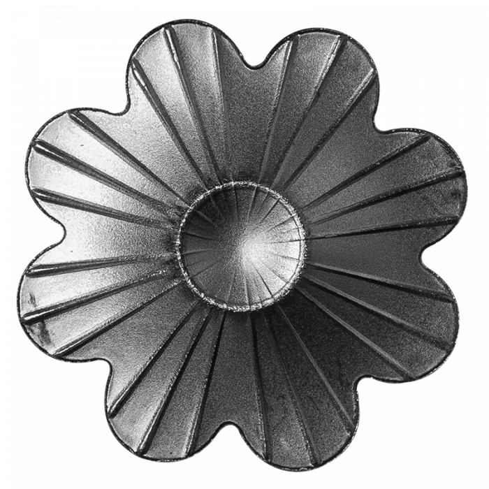 Decorative steel flower D40 x 0,8 mm