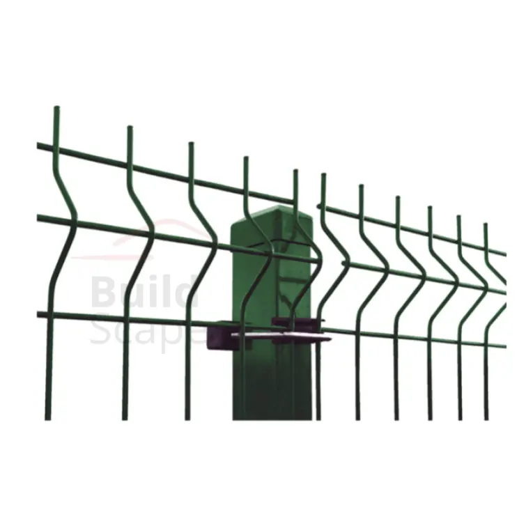 3D Paneļu žogs Ø4mm, H2030mm (200x55mm), RAL6005