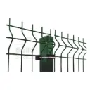 3D Paneļu žogs Ø4mm, H2030mm (200x55mm), RAL6005