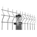 3D Paneļu žogs Ø4mm, H1530mm (200x55mm), karsti cinkots