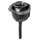 [K50.103] Dekoratīvā lapiņa L45 x H60 mm