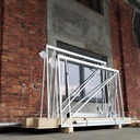 Gatavas bīdāmo vārtu konstrukcijas L4.0 x H1.8