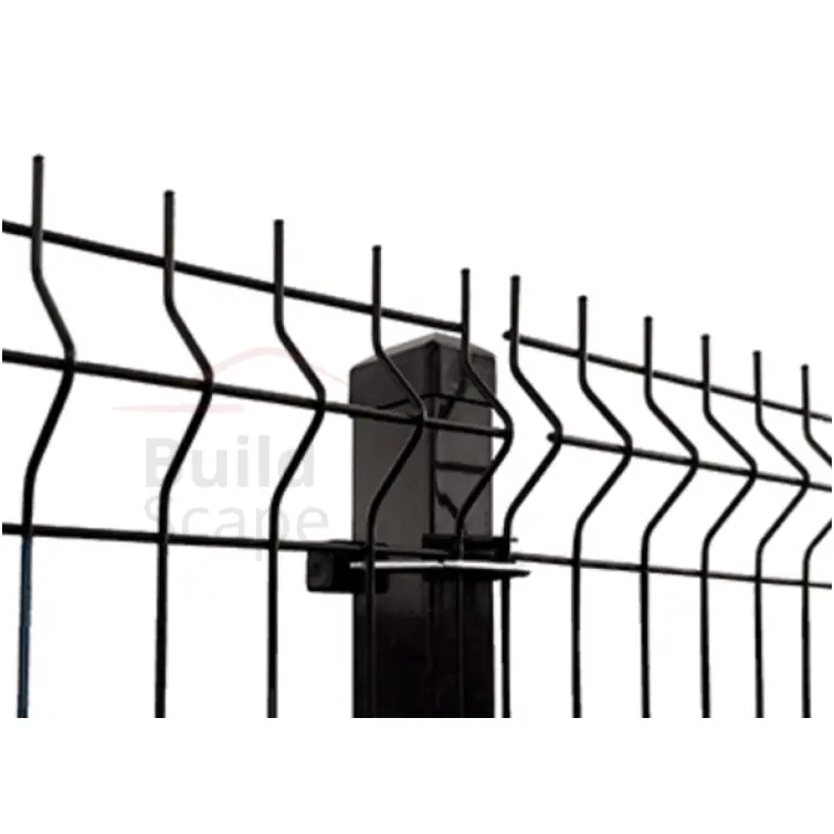 3D Paneļu žogs Ø5mm, H1730mm (200x55mm), RAL9005