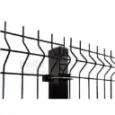 3D Paneļu žogs Ø5mm, H1730mm (200x55mm), RAL9005