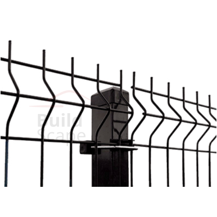 3D Paneļu žogs Ø5mm, H1030mm (200x55mm), RAL9005