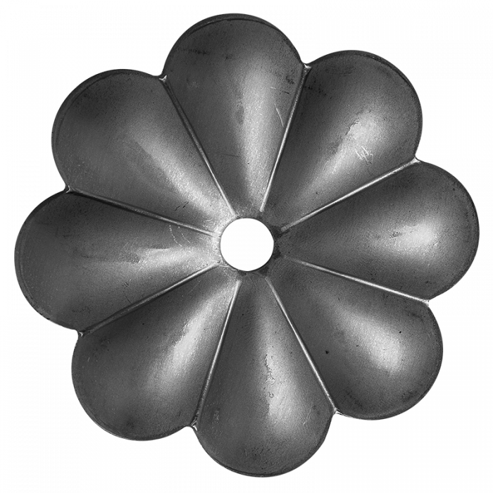 Dekoratīvā puķe 2 mm D10 x D88 mm
