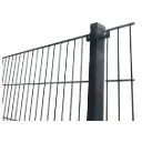 2D Paneļu žogs 6/5/6mm, H1030mm (200x55mm) RAL9005 